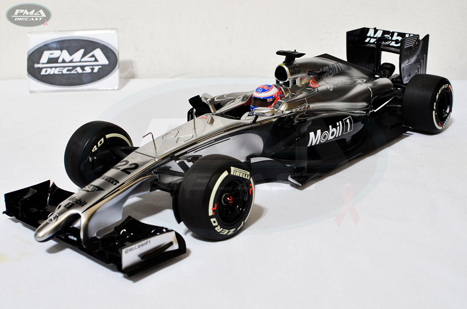 JENSON BUTTON 2014 MCLAREN MP4-29 1:18
